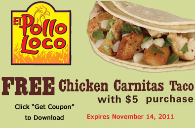 El Pollo Loco Coupon November 2018 Luxury Hotel Breaks Uk Deals