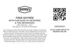 Dennys coupons, Coupons, Printable coupons