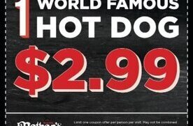 Nathan's hot dog clearance coupons