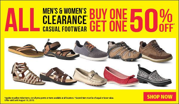 BOGO 50% Off Clearance Footwear At Mark's | Indianapolis Coupons ...