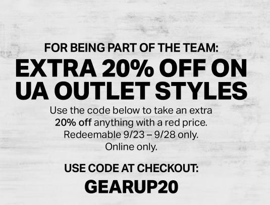 under armour coupon code 20 off